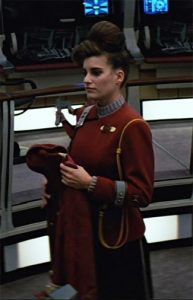 Melanie took a picture during her Star Trek shooting