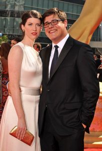 Virginia took a picture with her husband Rich During an event at Los Angeles