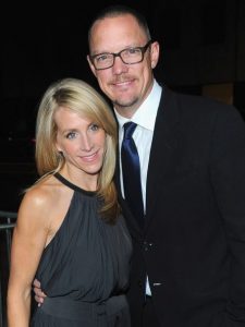 Heather Helm with her husband, Matthew Lillard.