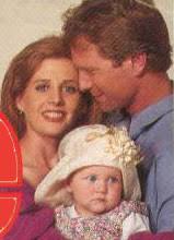 Tracy Nelson and William R.Moses with their daughter