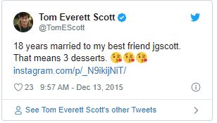  Tom Everett Scott Parents, Wife, Married, Children, House, Salary & Net Worth
