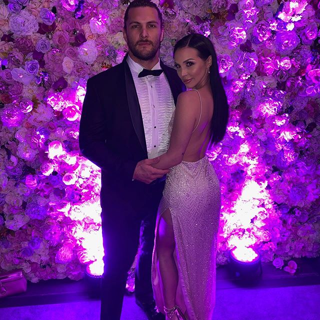 Scheana And Brock Attending a function