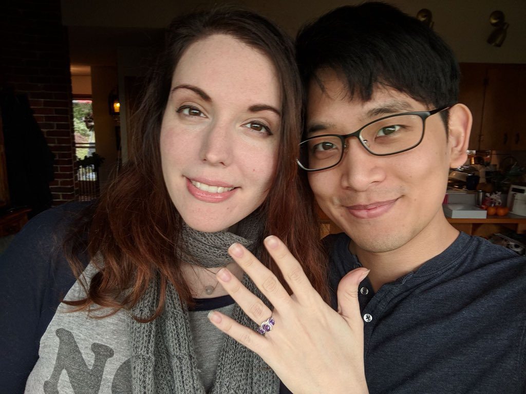 Amber Lee Connors is happily engaged