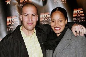 Aviss Pinkney Bell with his husband, Coby Bell.