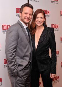 Will with his ex-girlfriend, Debra Messing.