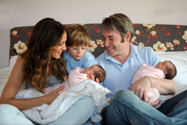 Marion Elwell Broderick with her family