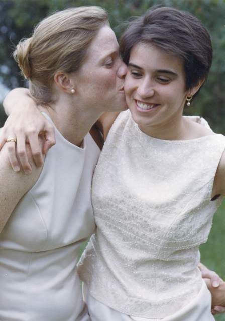 Amy Walter with her partner