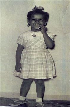 Gwen Ifill's childhood picture