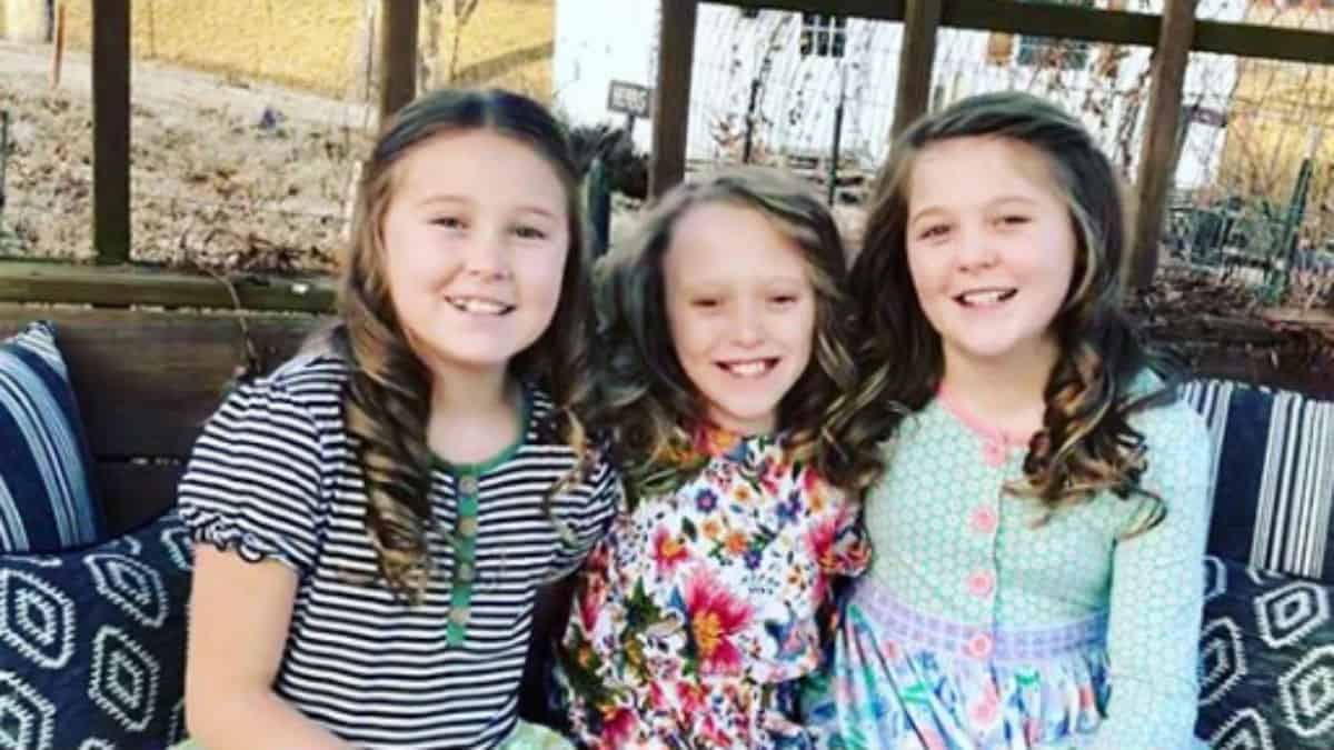 Josie Duggar with her sisters