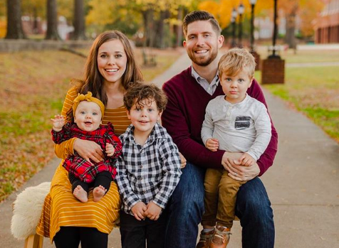 Jessa Duggar and her children