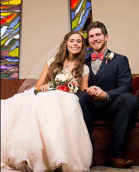 Jessa Duggar with her husband