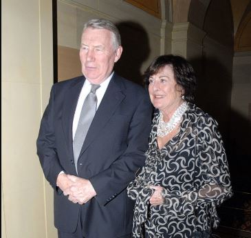 Robert MacNeil with his 3rd wife