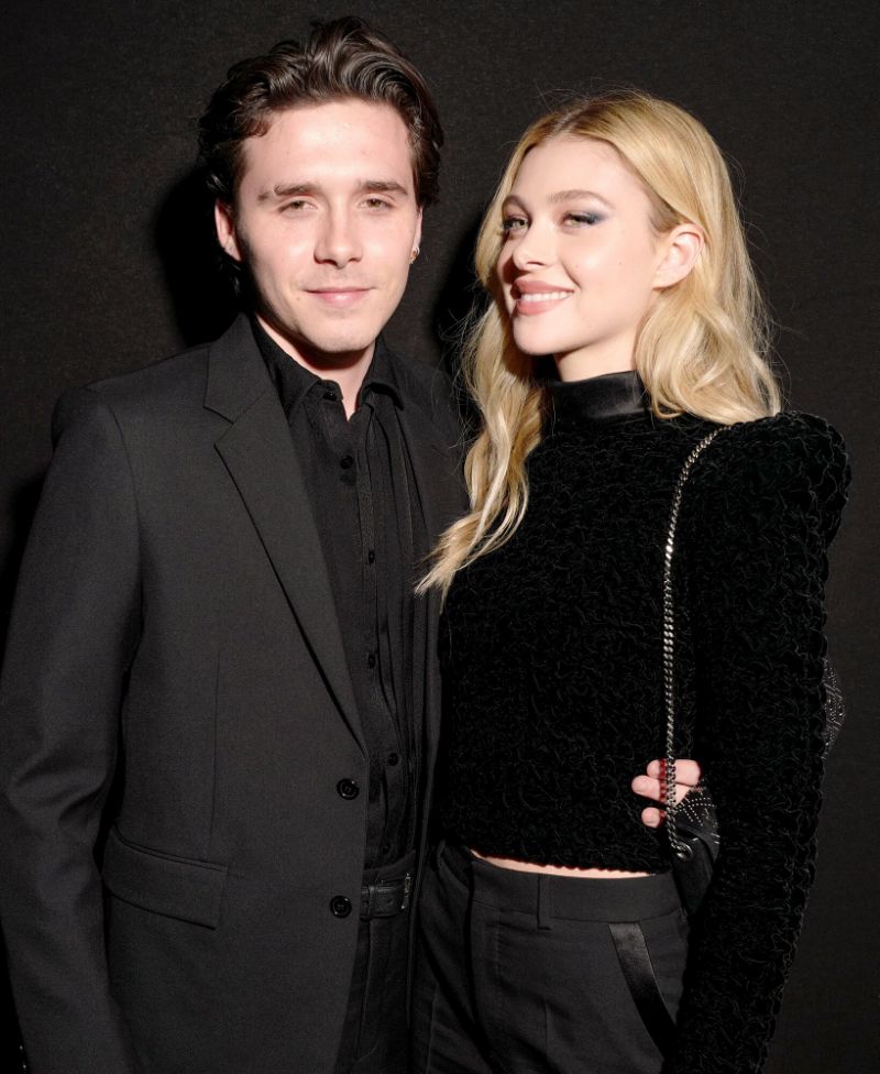 Brooklyn Beckham with his partner