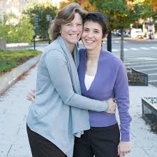 Amy Walter and her partner