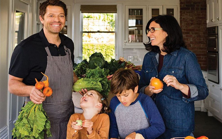 West Collins with his family