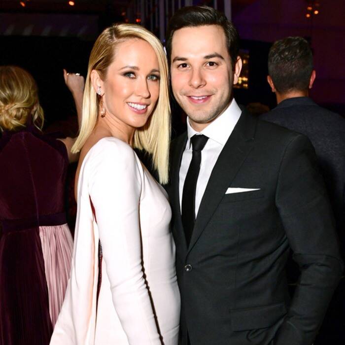 Skylar Astin with his former partner