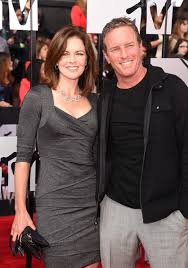 Linden Ashby with his wife