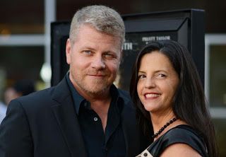 Michael Cudlitz with his spouse