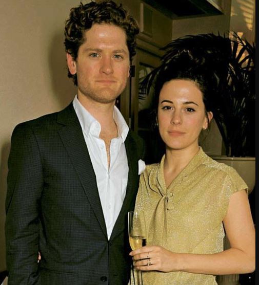 Phoebe Fox and her beloved husband