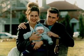 Jack Montgomery with his parents