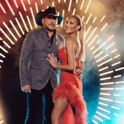 Debbie Aldean's son, Jason Aldean with his wife