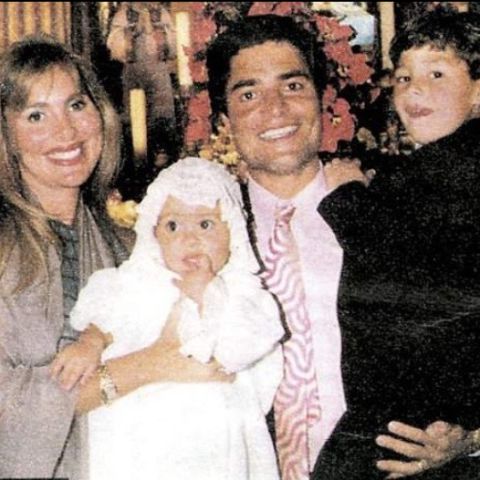 Marilisa Maronesse and family in early 2000