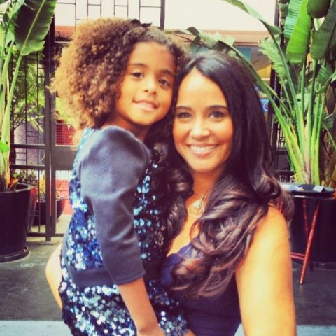 Nicole Pantenburg with her child, Payton